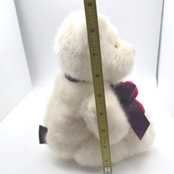 Boyds Bears Oliver Vtg Plush Teddy 7" Bear 3 Hearts Hugs Be Mine Embroidery - Picture 3 of 11